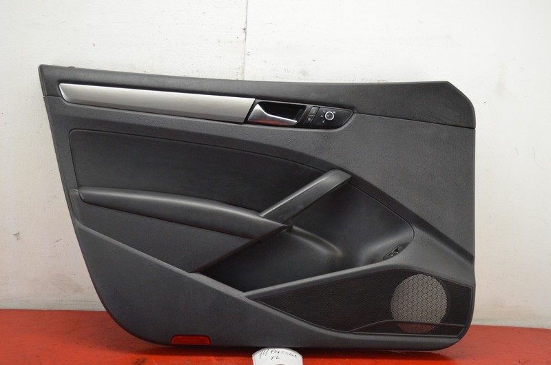 12-18 VOLKSWAGEN PASSAT FRONT LEFT DRIVER SIDE INTERIOR DOOR PANEL OEM