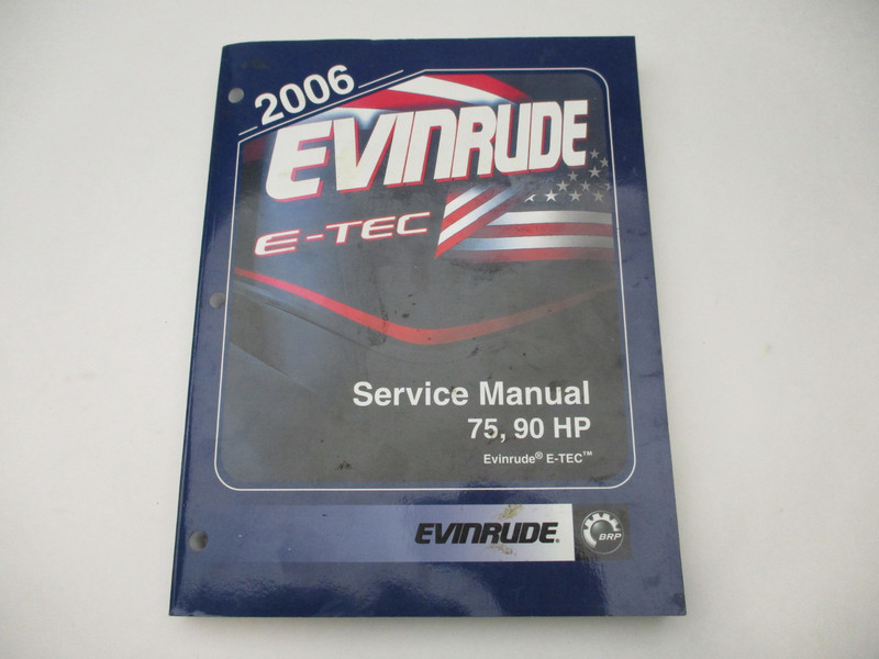 5006572 BRP Evinrude Outboard Service Repair Manual SD E-TEC 75 90 HP 2006