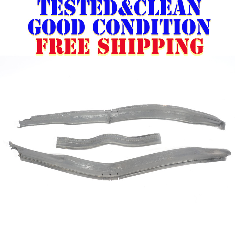 08 - 11 MERCEDES C300 ENGINE BAY WEATHERSTRIP SEAL SET OF 3 OEM