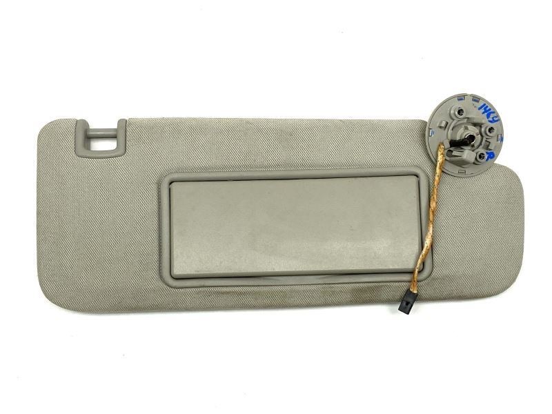Right Passenger Side Sun Visor Titanium Fits 2013-2016 Chevrolet Malibu 83215