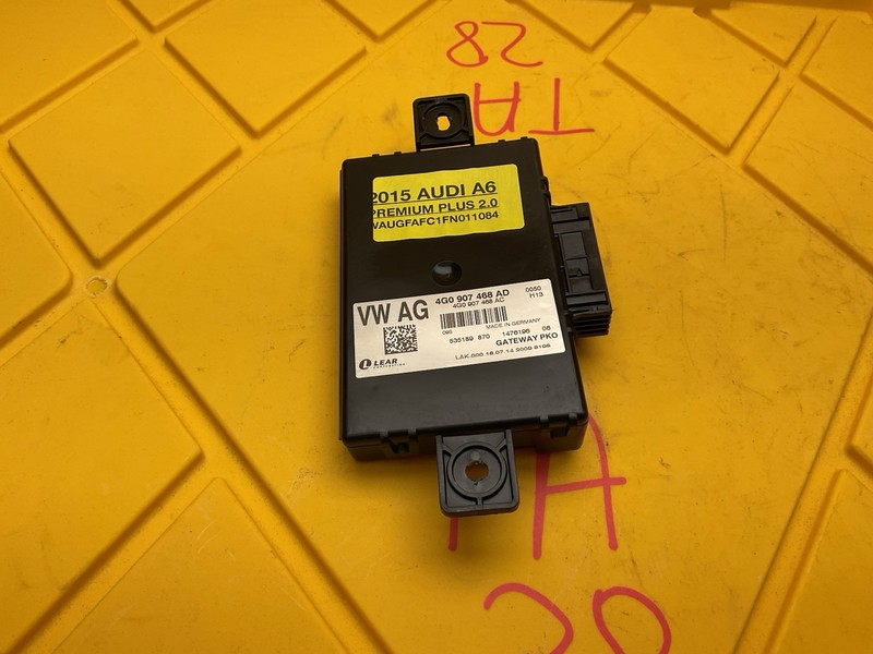 2012-2015 AUDI A6 C7 INTERFACE GATEWAY COMPUTER CONTROL MODULE UNIT OEM