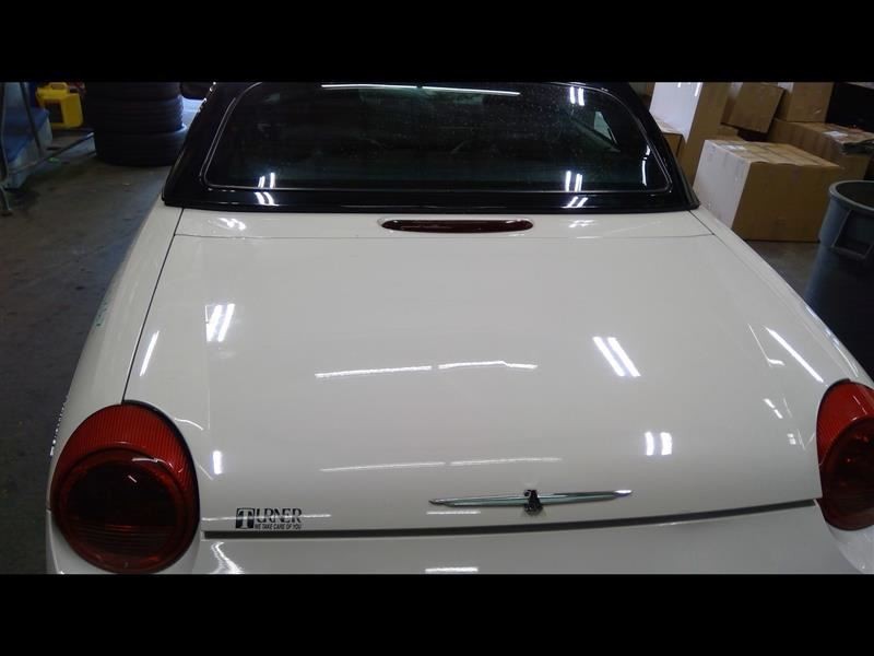 Trunk Decklid White Paint Code W5 Fits 02-05 THUNDERBIRD 762498