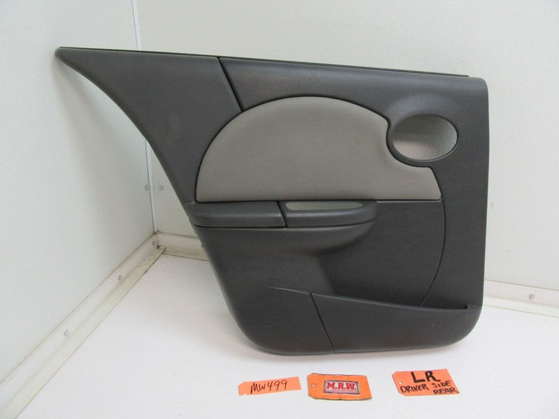 DOOR PANEL Driver SIDE REAR BACK INTERIOR LEATHER POWER for 05 SATURN ION SEDAN