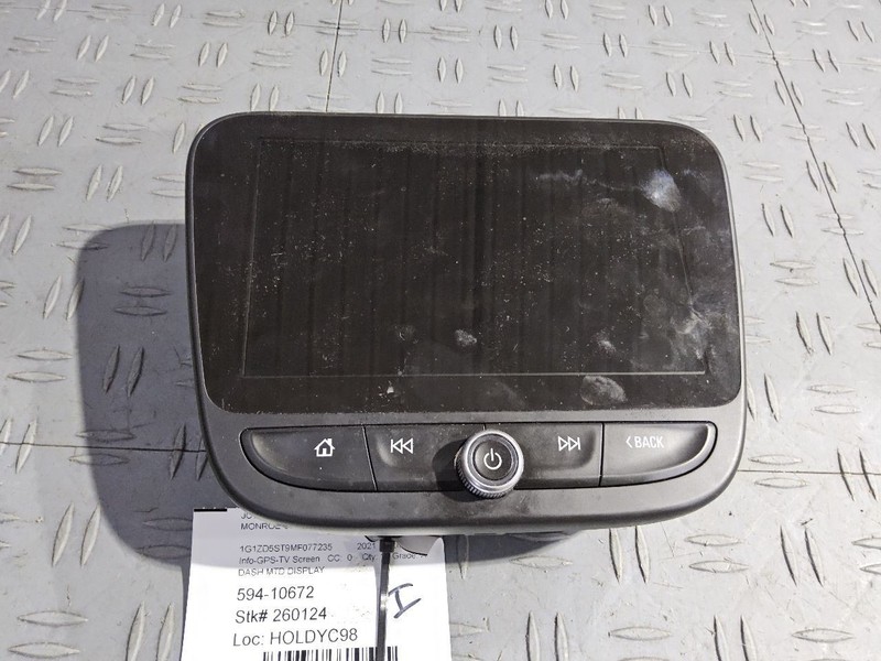 2021-2025 Chevy Malibu Dash Mounted Display
