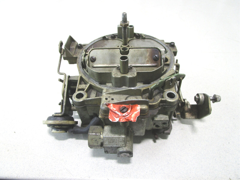 1347-6438A1 Mercruiser 228 Inboard V8 Rochester Quadrajet 4 Barrel Carburetor
