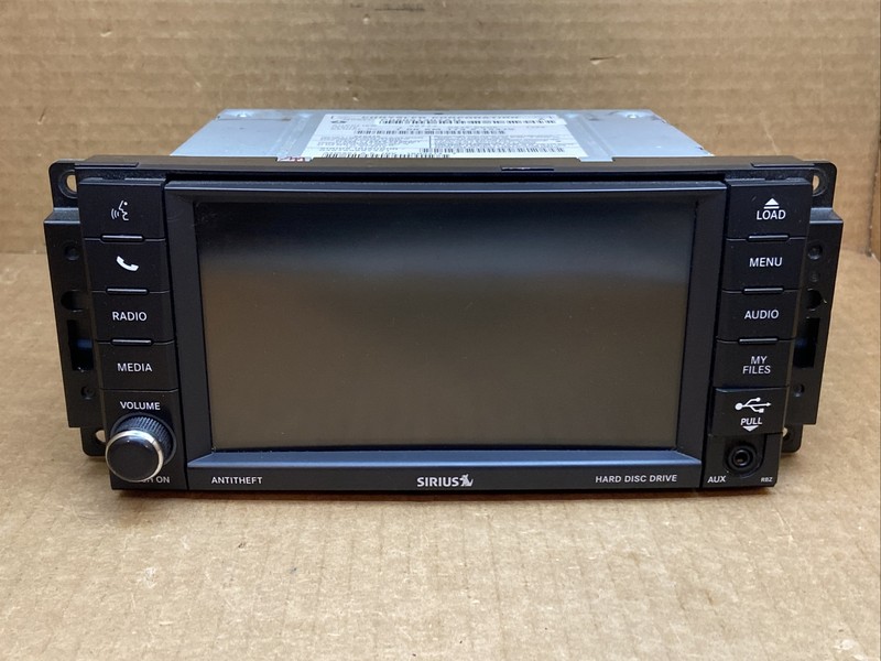 Jeep Chrysler Dodge MyGig RBZ Touchscreen Display Radio P05091307AD