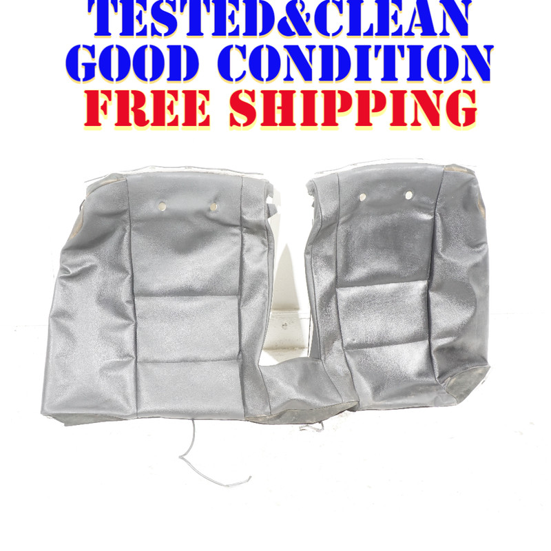 04 05 06 07 BMW 530i 525i E60 REAR SEAT UPPER SEAT BACK COVER LEATHER OEM