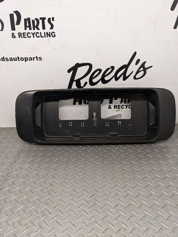 92-95 Honda Civic 2DR Rear License Plate Frame w/ Lights Black 33700-SR4 1183733