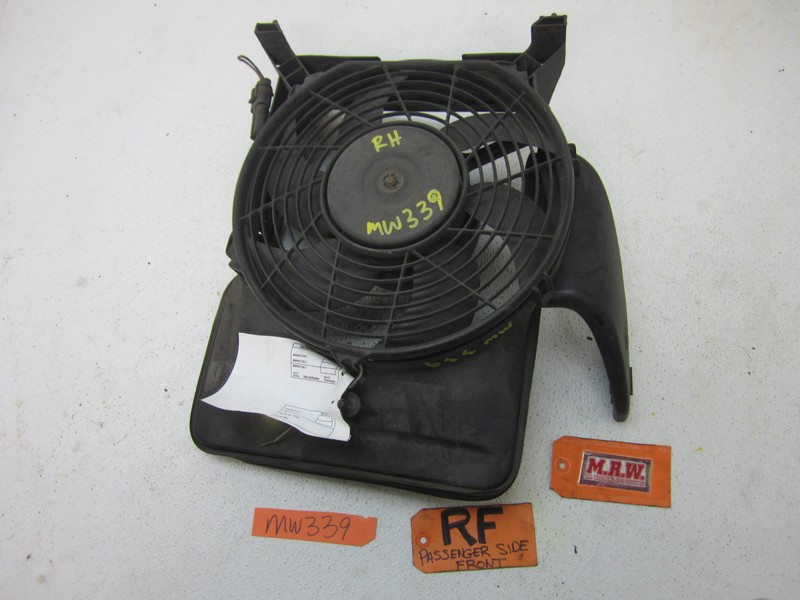 RADIATOR FAN MOTOR SHROUD BLADE RIGHT AHEAD AC A/C AIR 97 98 99 CADILLAC CATERA