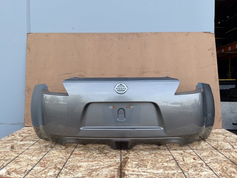 NISSAN 370Z 2009-2021 OEM REAR BUMPER COVER ASSEMBLY (SILVER)