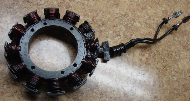 02 Harley Davidson FXD Dyna Super Glide Engine Stator Coil Magneto Generator G7