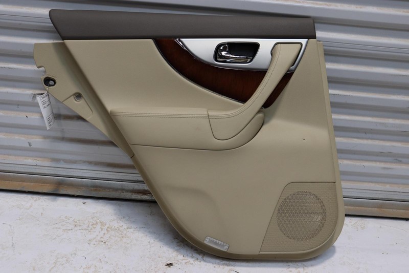 2012-2013 INFINITI FX35 FX37 REAR LEFT SIDE DOOR PANEL TRIM COVER OEM