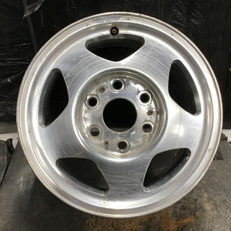 1999-2000 Chevrolet Tahoe 5114 Wheel 16 x 7 5 Spoke Rim Polished 9593950