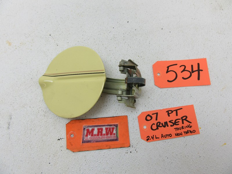 GAS TANK DOOR GAS CAP FUEL FILLER LID HINGE YELLOW PYD CAR FITS 01-10 PT CRUISER