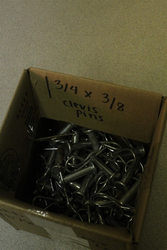 1 3/4"x 3/8" Clevis Pin with Clips lot of 46*FREE SHIPPING*
