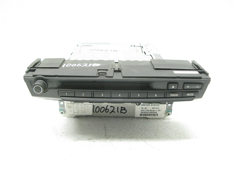 07-10 BMW X5 E70 X6 E71 CD PLAYER DVD RADIO RECEIVER NAVIGATION GPS OEM 100621B