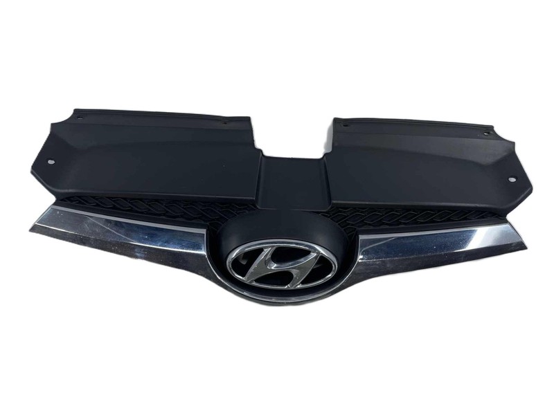 2012-2017 Hyundai Veloster Upper Grill Base W/ Chrome Trim 863512V100 Pit Chrome