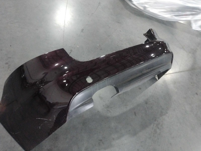 2017 Jaguar XF Maroon Rear Bumper Assembly OEM Good Condition 114K Miles