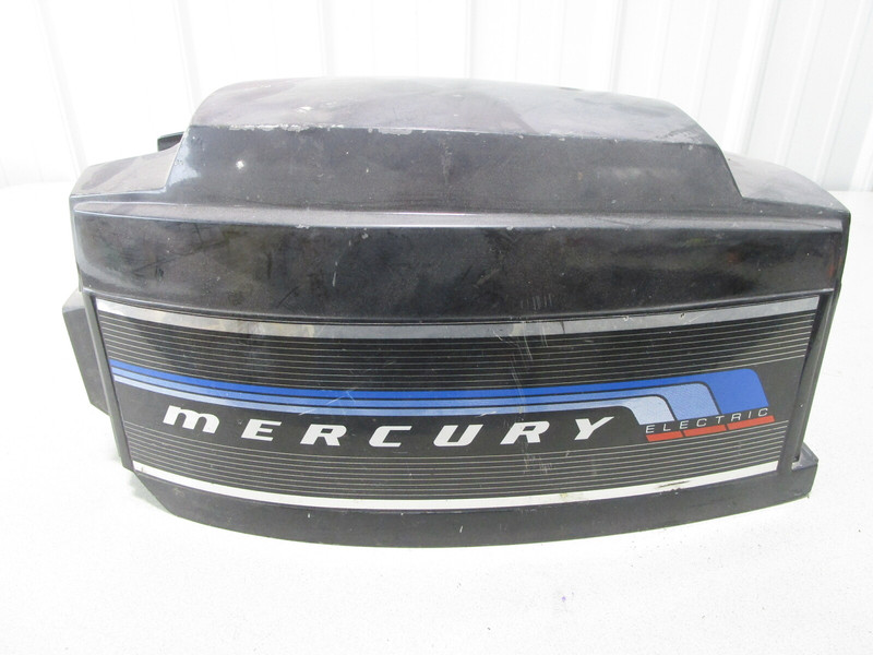 2160-6108A6 Top Engine Cowling Cover for Mercury 7.5 9.8 Hp Outboard Black NLA