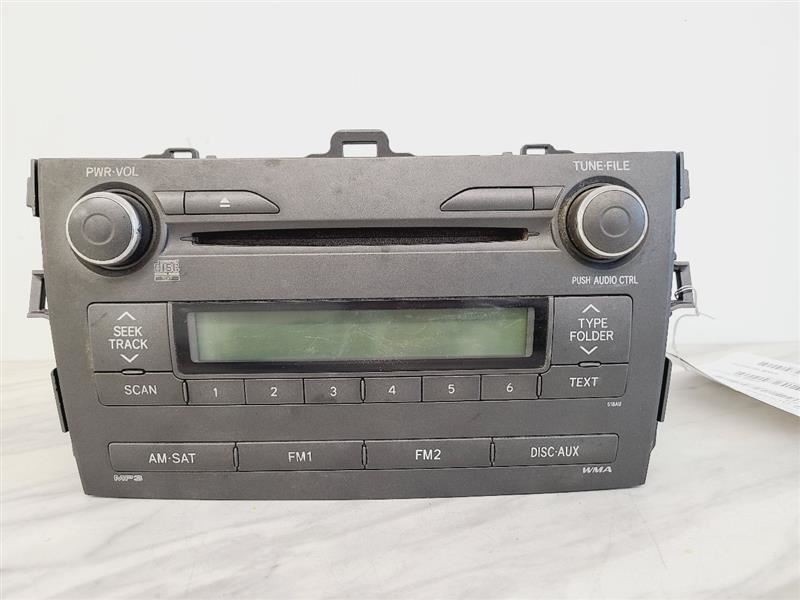 Audio Equipment Radio Display And Receiver Fits 11-12 COROLLA 564129