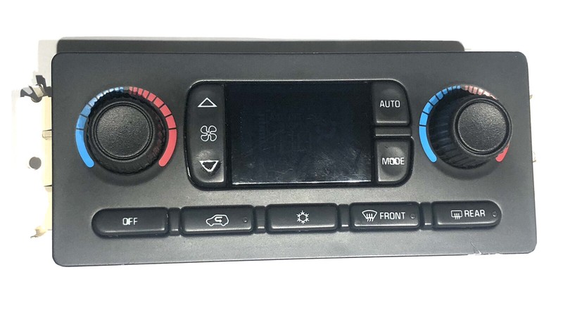 2003-04 ENVOY TRAILBLAZER HEAT AC AIR TEMPERATURE AUTO CLIMATE CONTROL 15195331