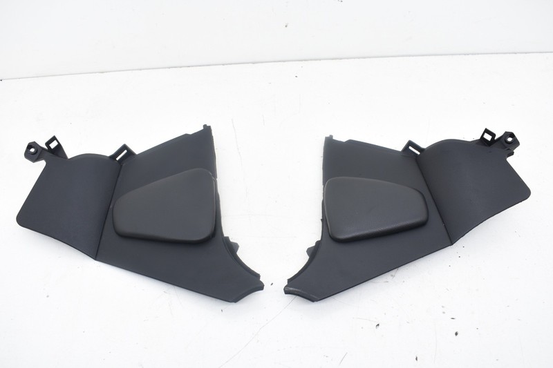 2004 Nissan 350Z Center Console Knee Pad Trim Panels Pair Black OEM KW82