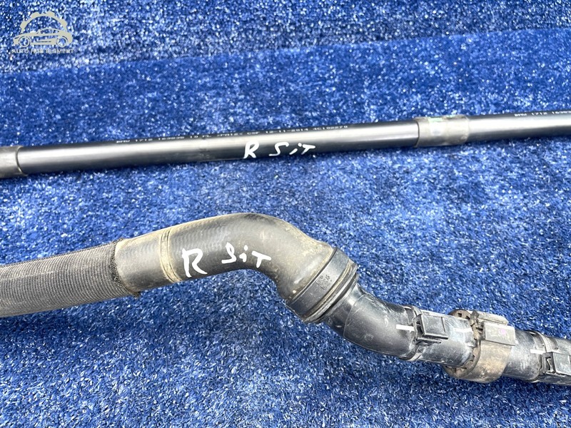 2014-2017 BMW i3 REX RIGHT SIDE COOLANT OUTLET HOSE TUBE PIPE OEM -SET-