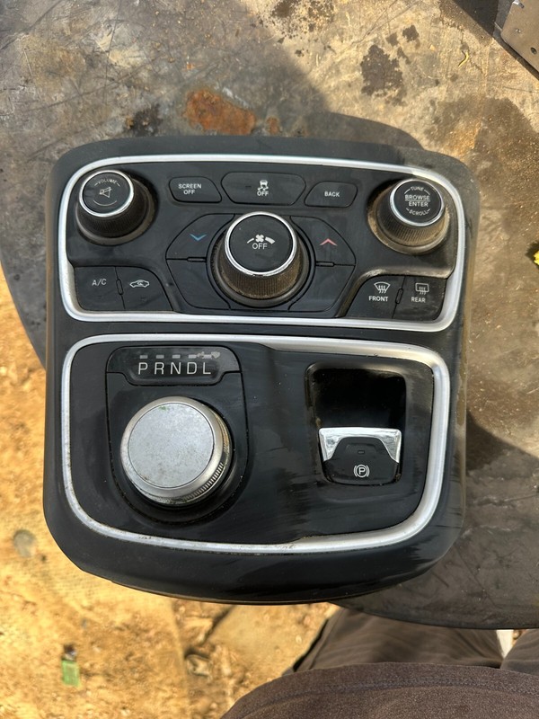 15-17 CHRYSLER 200 OEM HEATER A/C CONTROL & BEZEL & SHIFTER SELECTOR KNOB