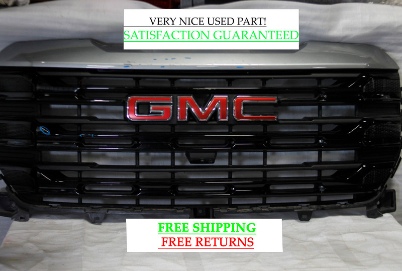2022-2024 Gmc Sierra 1500 Front Grill Grille With Camera Oem