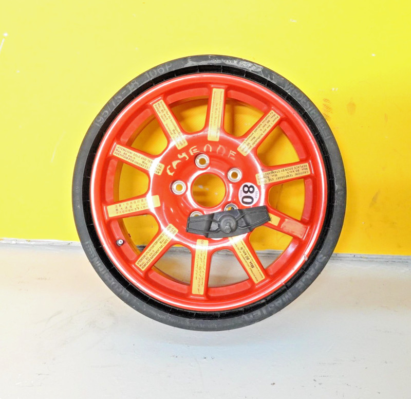2014-2018 PORSCHE CAYENNE EMERGENCY SPARE WHEEL RIM TIRE 6.5BX19 OEM