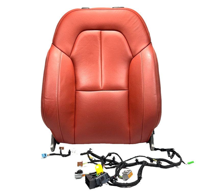 📌2019-25 VOLVO XC40 FRONT RIGHT SIDE UPPER SEAT CUSHION COVER RED 32248153 OEM