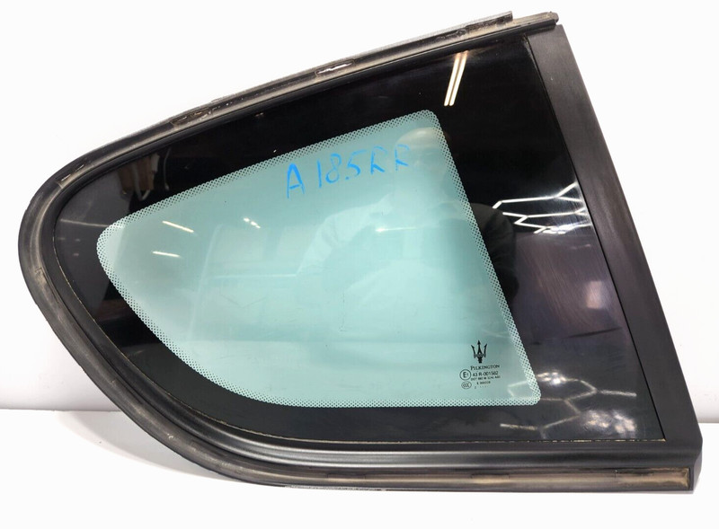 ✅08-19 OEM Maserati GT M145 Coupe Rear Right Passenger Side Window Quarter Glass