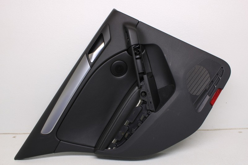 MK6 VW Golf R Rear Left Door Panel Doorcard Black Leather Genuine Oem 2012-2013