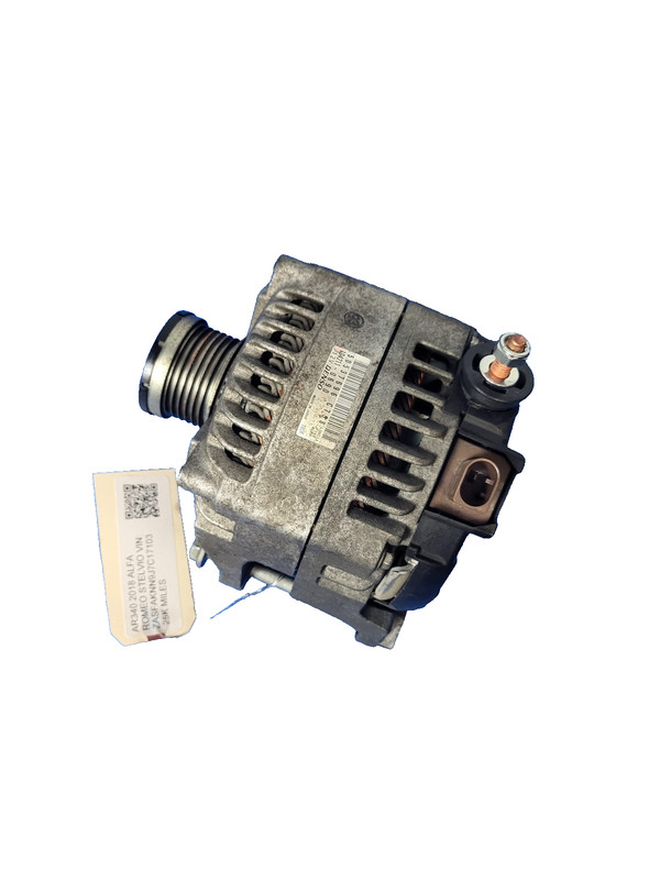 Used Oem Alfa Romeo Alternator Generator 50537696 for 2017-2019 Stelvio 2.0L AWD