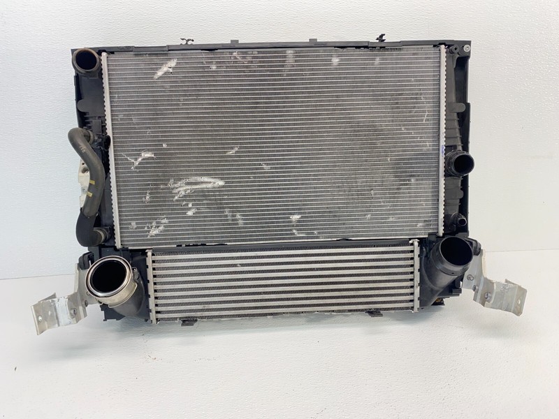 BMW F30 F32 F36 335 435 M2 N55 Radiator AC Condenser Intercooler Asmbly 53K OEM✅