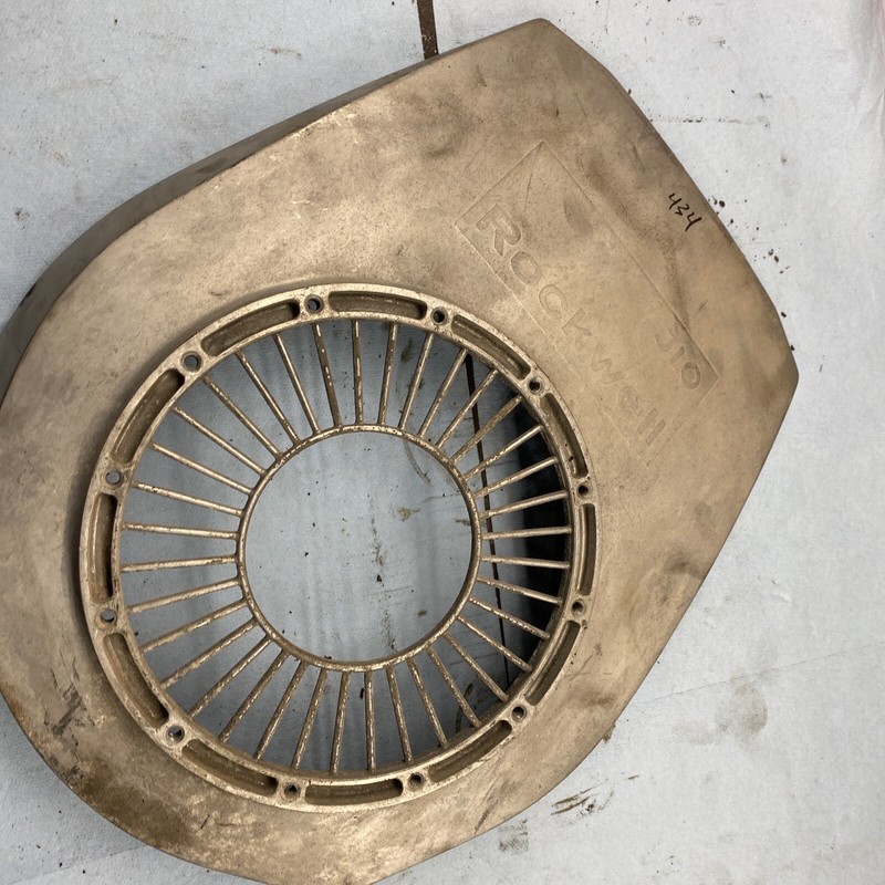 1970 VintageSnowmobile JLO ROCKWELL 434 454 Motor side Cover Good