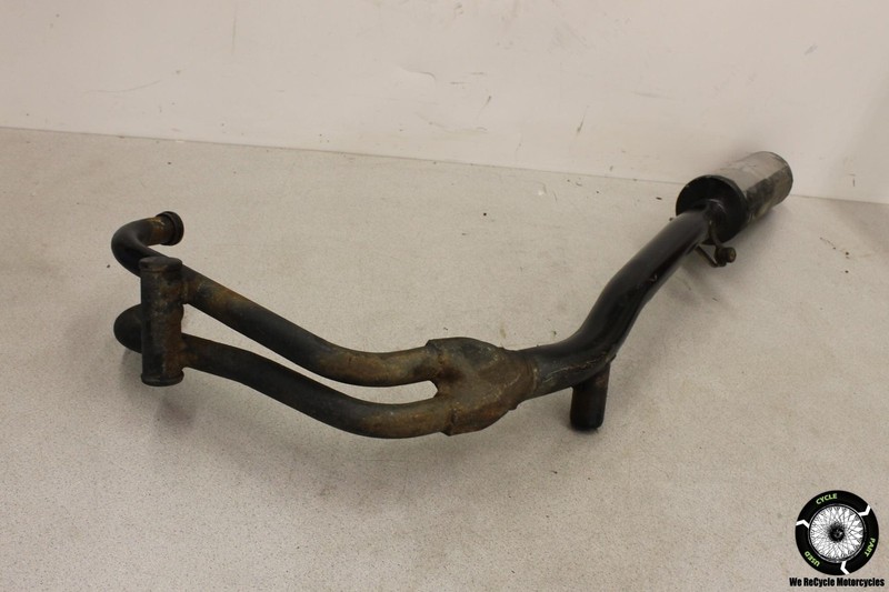 1995 Suzuki Katana 750 Gsx750f Left Exhaust Pipe Muffler Silencer Header GSX 95