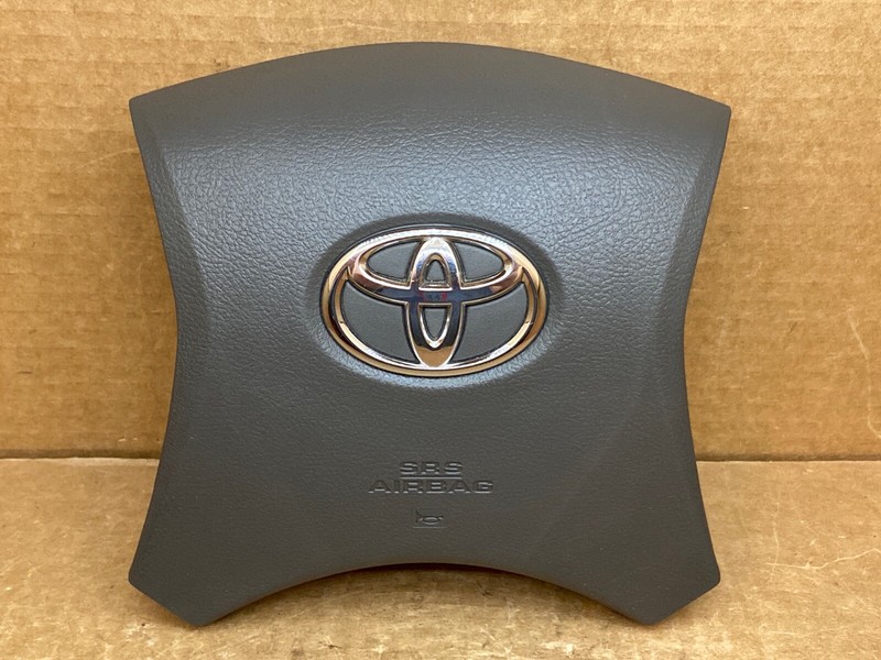 07-11 Toyota Camry Front Left Driver Side Steering Wheel Air Bag Airbag Ash Gray