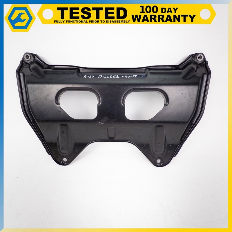 12-14 MERCEDES-BENZ CLS63 AMG FRONT CENTER UNDER-ENGINE SHIELD REINFORCEMENT OEM