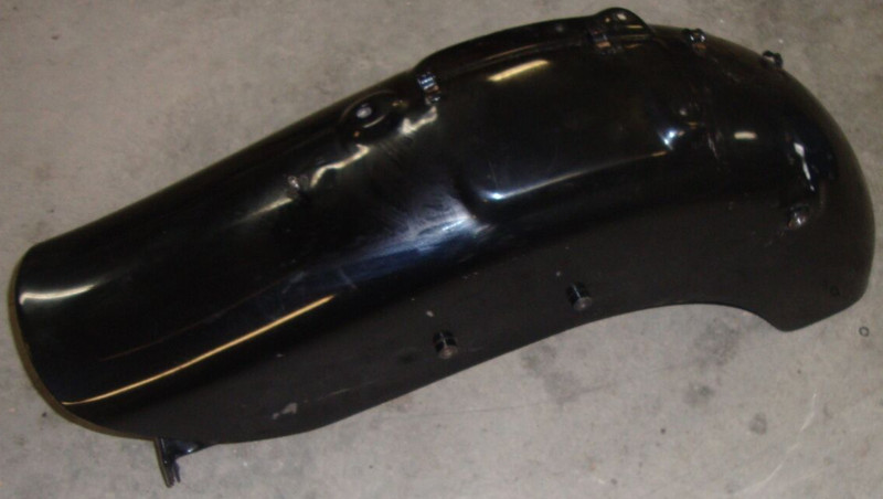 07 Honda Shadow VT1100C VT1100 VT 1100 C Black Rear Fender Panel Wheel Well Back