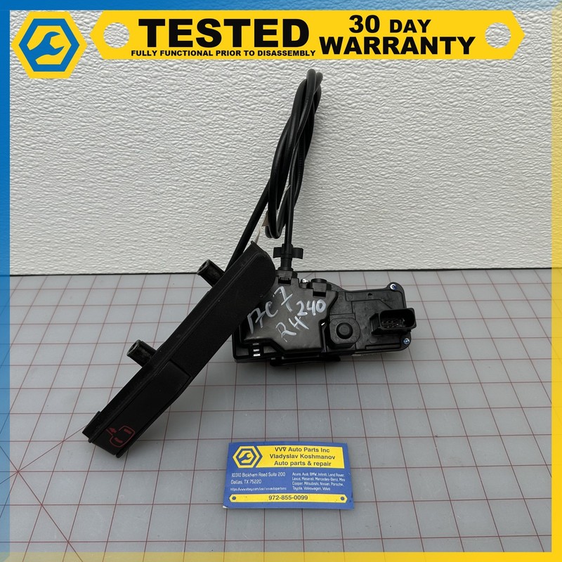14-19 Corvette C7 Coupe RIGHT PASSENGER DOOR LOCK ACTUATOR LATCH OEM