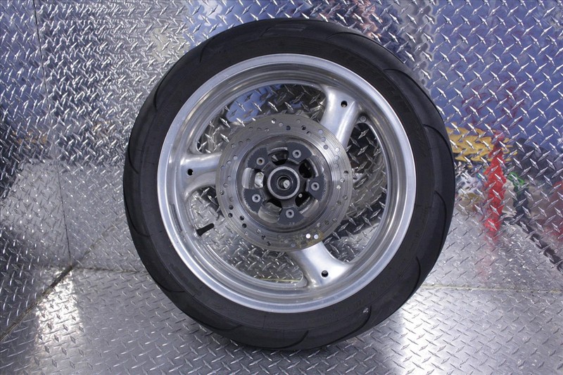 1994 SUZUKI RF 600 R REAR WHEEL RIM TIRE W/ BRAKE ROTOR DISC DISK BACK RF600 94