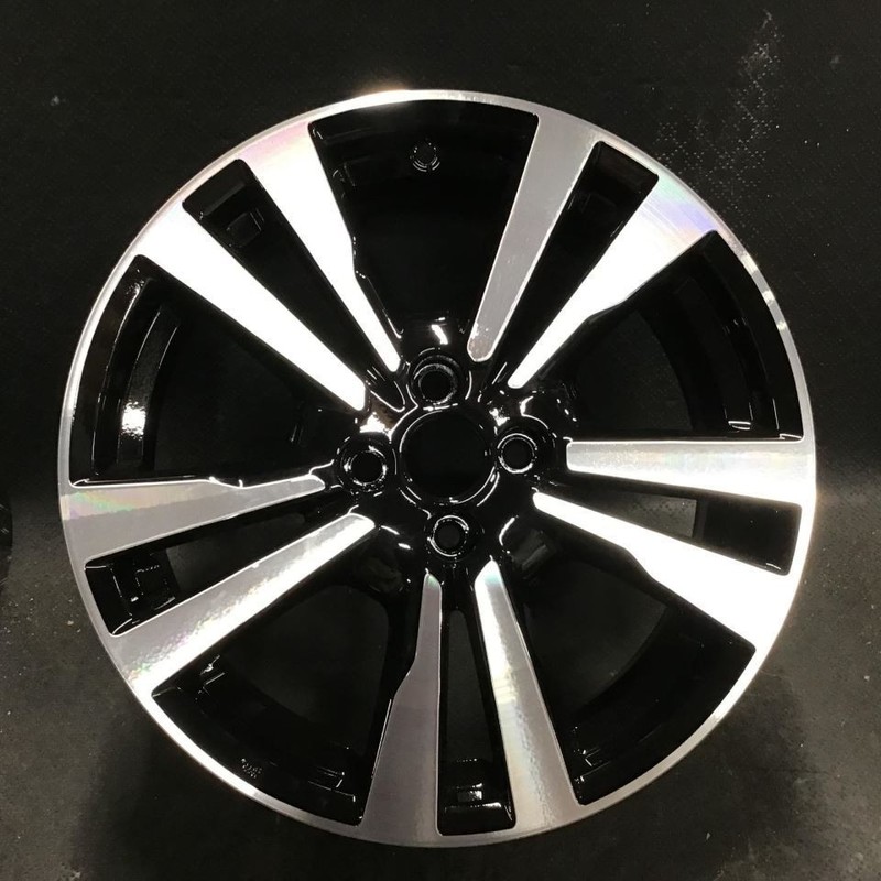 2018-2020 Nissan Kicks 62792 Wheel 17x6.5 1Rim Black Machined 403005RL3E