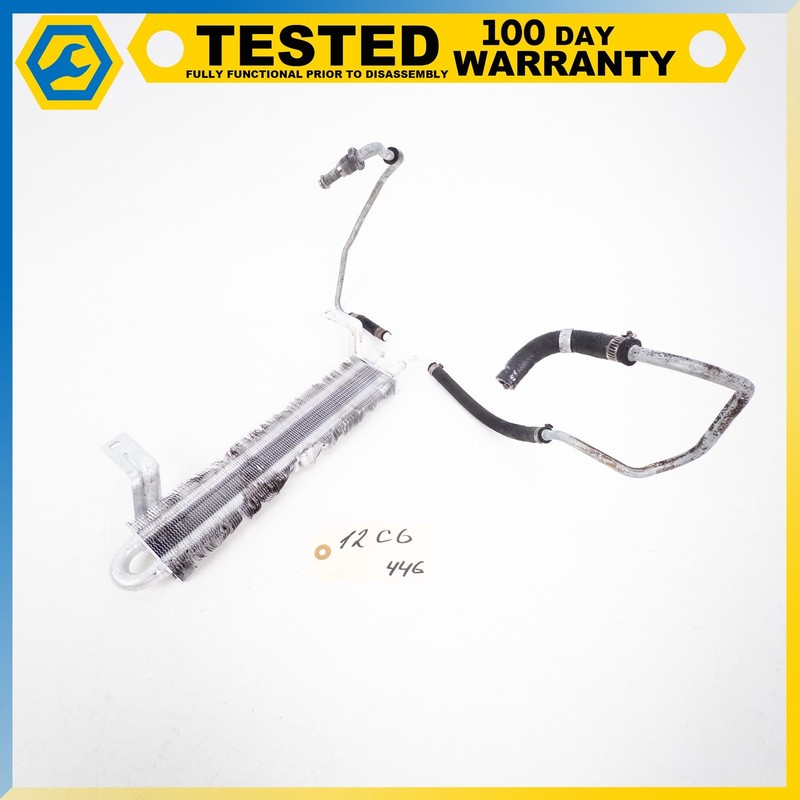 05-13 CHEVROLET CORVETTE C6 POWER STEERING FLUID COOLER HOSE OEM