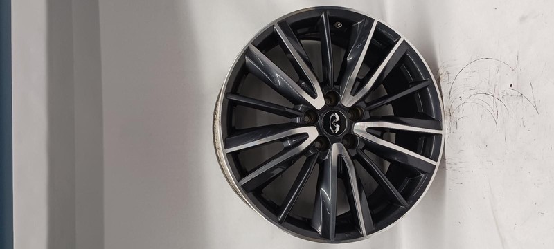 16-'20 INFINITI QX60 Wheel 20x7-1/2 alloy 15 spoke silver OEM Grade B