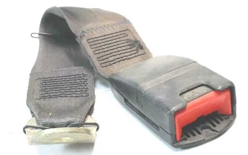 1994 Bentley Turbo R Rear Side Seat Belt Buckle Black UB83076 OEM