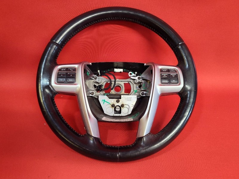 2011-2014 Chrysler 300 Steering Wheel Leather w/ Radar Adaptive Cruise, UConnect