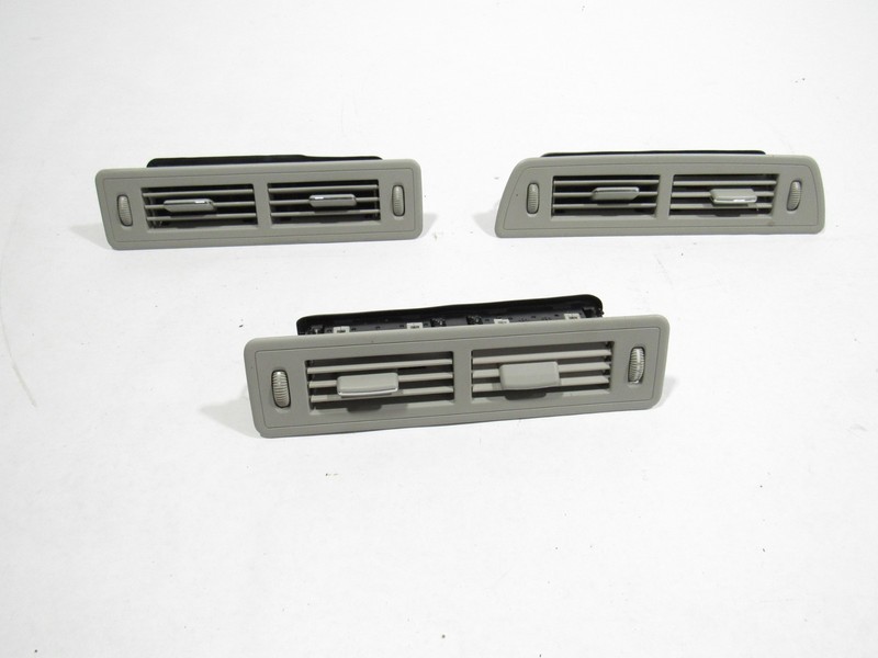 07-12 Mercedes GL550 X164 2011 Rear AC Heater Air Vent Grille Set 3 PCS |:A