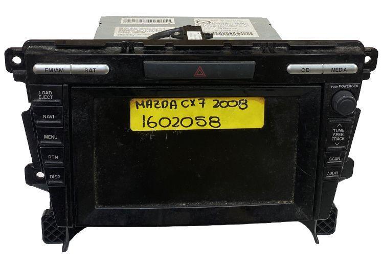 07 08 MAZDA CX7 RADIO RECEIVER AM FM CD NAVIGATION ASSY OEM EG2666DV0B