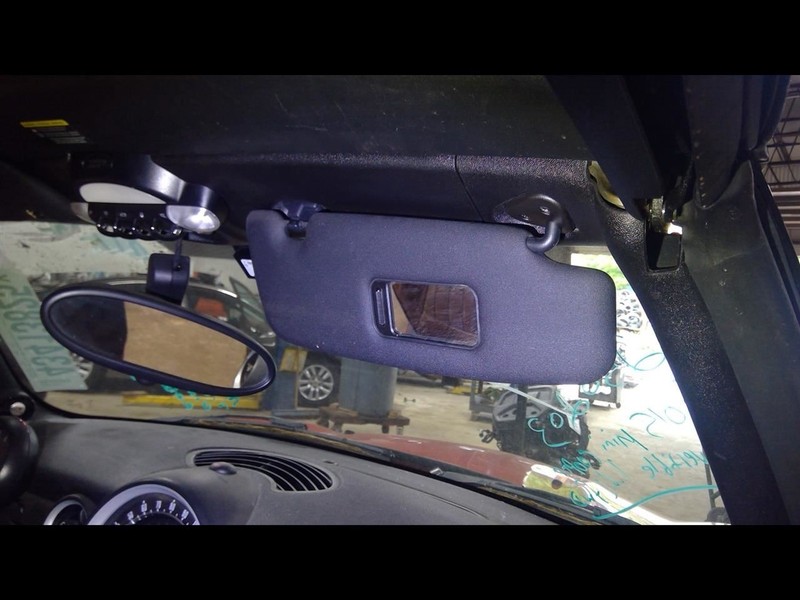 Passenger Sun Visor Convertible 2 Passenger Rdstr Fits 09-15 MINI COOPER 1607295